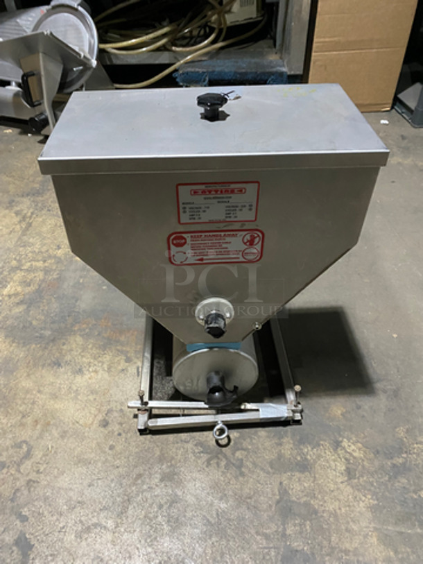 Attias Countertop Electric Powered Cheese Mincer/Grater Machine! All Stainless Steel! 115/220V 50/60HZ 1 Phase - Image 2 of 8