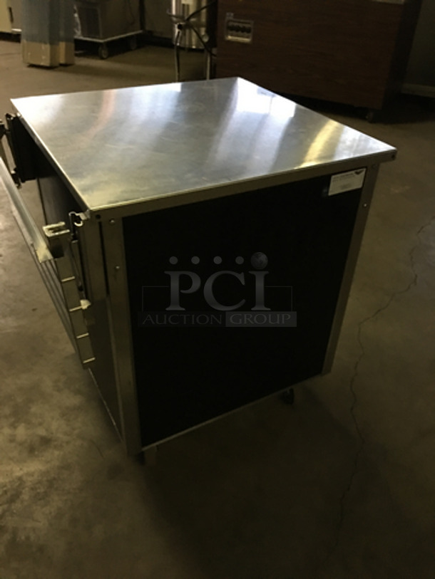 Vollrath Portable Worktop Table! With Tray Slide! All Stainless Steel! On Casters! Model: 3702000002NNN SN: Z23600392478001 - Image 4 of 6