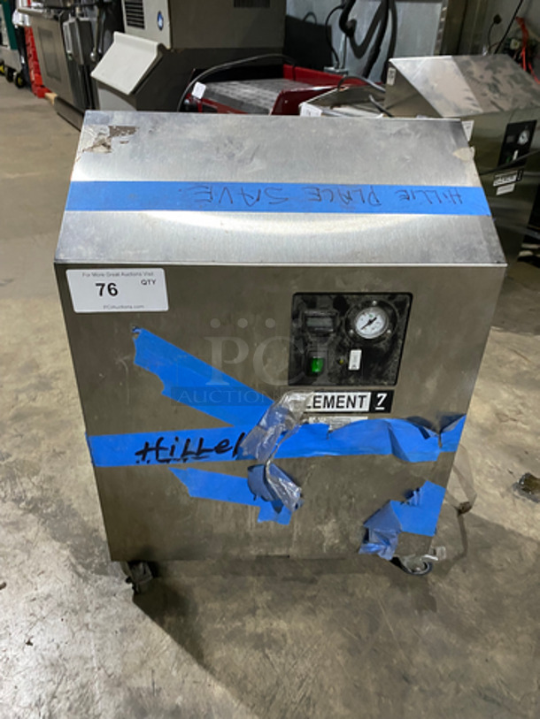 LATE MODEL! 2018 Jun Air Commercial Beverage Chiller! All Stainless Steel! On Casters! Model: 87R4MN1HSBHH 120V 60HZ