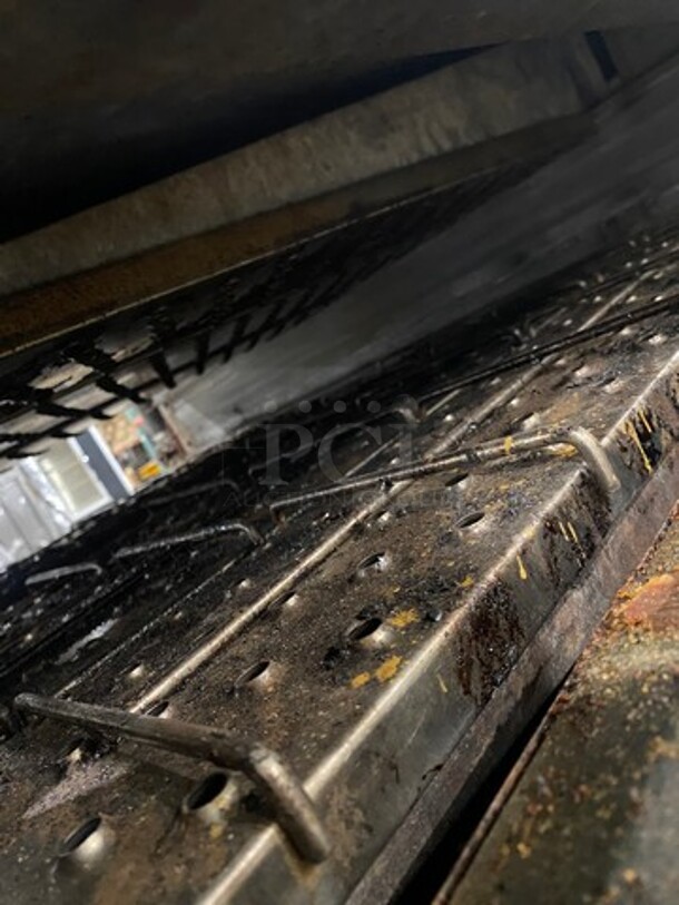 AMAZING! Middleby Marshall Natural Gas Powered Double Deck Conveyor Pizza Oven! All Stainless Steel! On Casters! 2x Your Bid Makes One Unit! - Image 8 of 11