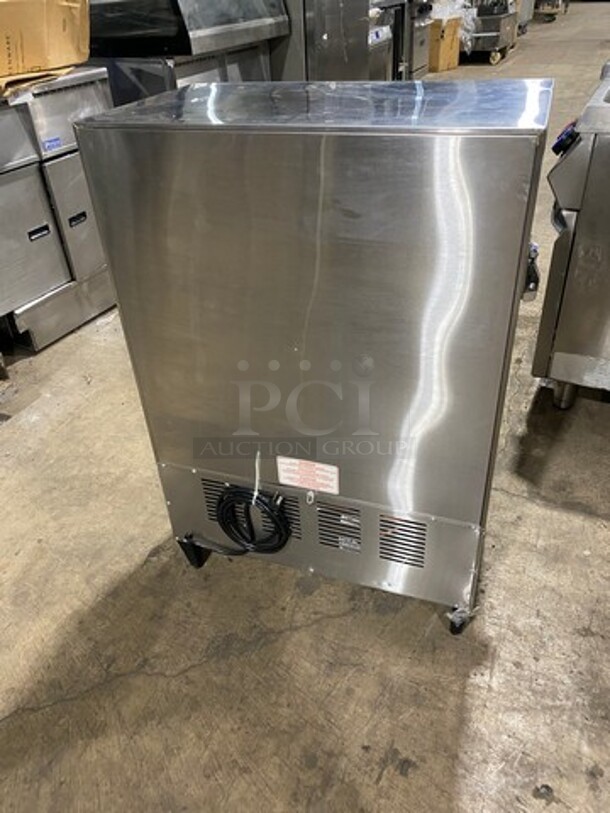 NICE! Silver King Commercial Countertop 2 Spout Refrigerated Milk Dispenser! Stainless Steel Body! On Legs! - Image 3 of 9
