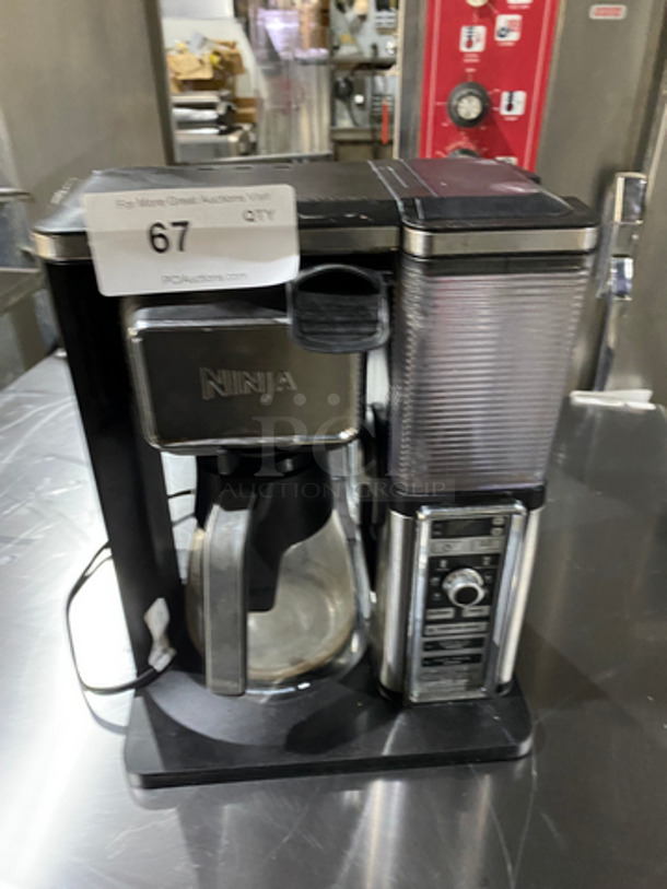 Ninja Countertop Coffee Maker Machine! With Coffee Pot! 