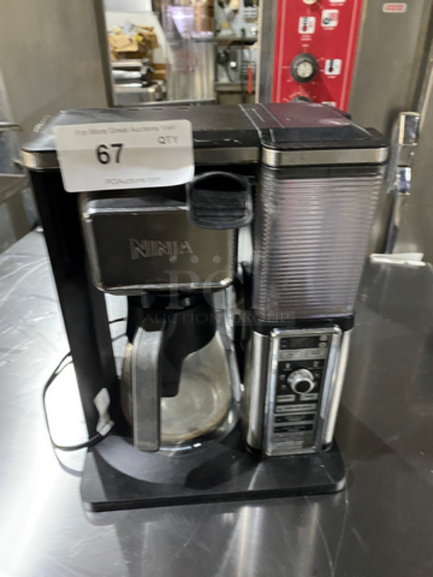 Ninja Countertop Coffee Maker Machine! With Coffee Pot!  - Image 1 of 8