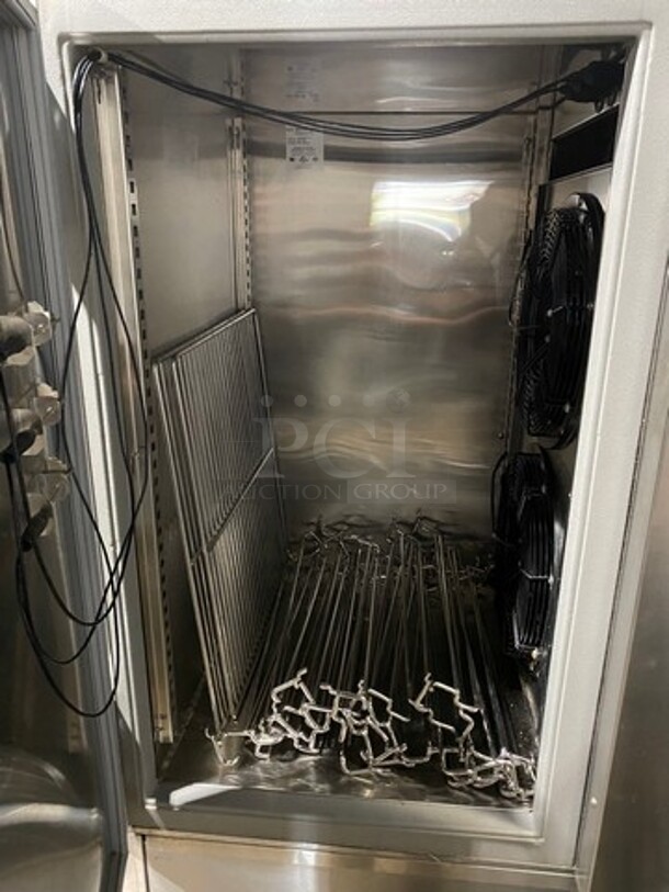 Alto Shaam Commercial Single Door Blast Chiller/ Shock Freezer! All Stainless Steel! On Casters! Model: QC240 SN: W32562511 115/208/230V 60HZ  1 Phase - Image 9 of 12