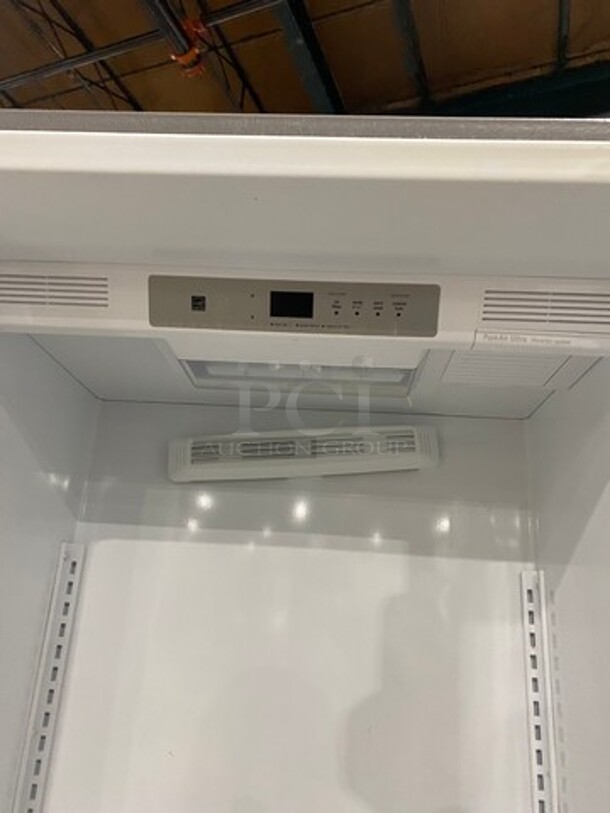 Frigidaire Single Door Reach In Refrigerator! With Poly Shelves! Stainless Steel Body! Model: FPRH19D7LF1 SN: WA43003441 115V - Image 8 of 10