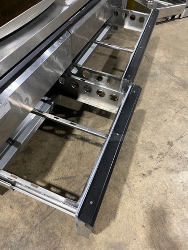 Silver King Commercial Refrigerated Chef Base! With 4 Drawer Storage Space! All Stainless Steel! On Casters! Model: SKRCB84H SN: SAJE68785A 115V 60HZ 1 Phase - Image 6 of 9
