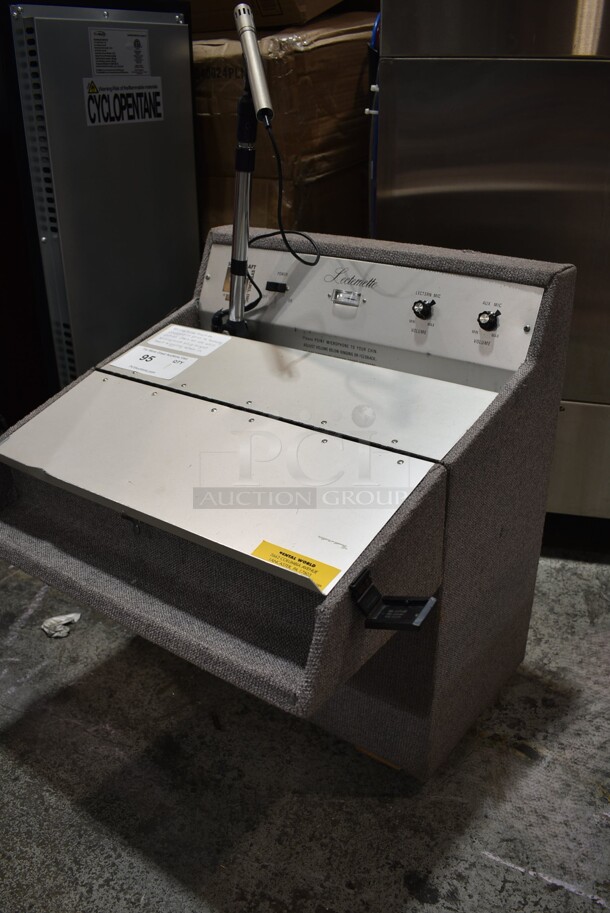 Sound Craft L16B Lecternette. Goes GREAT w/ Item 237! - Image 2 of 8