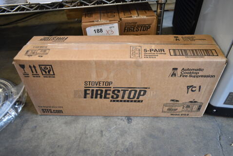 3 BRAND NEW SCRATCH AND DENT! 675-3 Stovetop Fire Stop Fire Suppression. 3 Times Your Bid!
