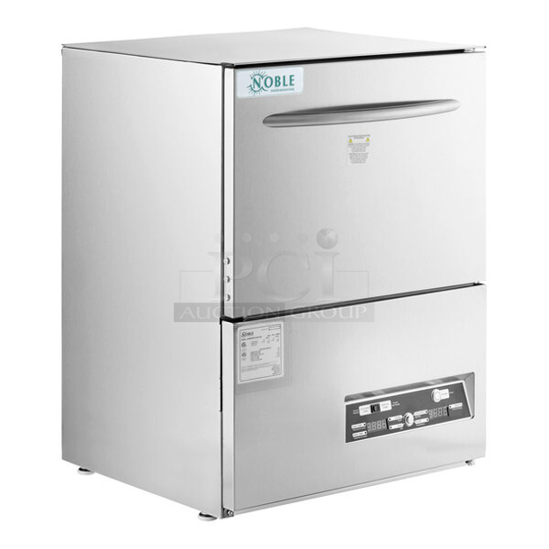 BRAND NEW SCRATCH AND DENT! 2023 Noble Wareforce UH30-FND HI Temp High Temperature Undercounter Dishwasher. 208/230 Volts, 1 Phase. - Item #1112619