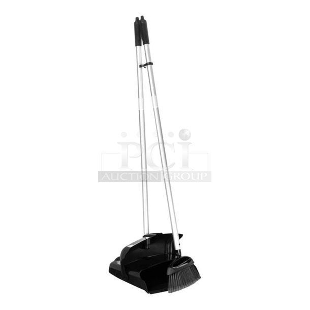 6 BRAND NEW SCRATCH AND DENT! Carlisle 27136141603 41" Broom and Upright Dustpan. 6 Times Your Bid! - Image 1 of 4
