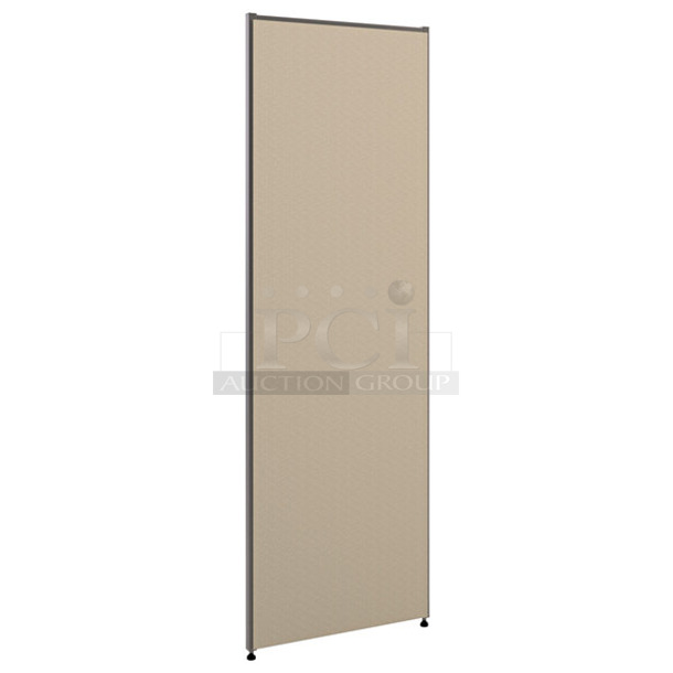 2 BRAND NEW SCRATCH AND DENT! HON BSXP7224GYGY Basyx BL Series 72" x 24" Gray Semi-Tackable Verse Office Panel. 2 Times Your Bid! - Image 1 of 6