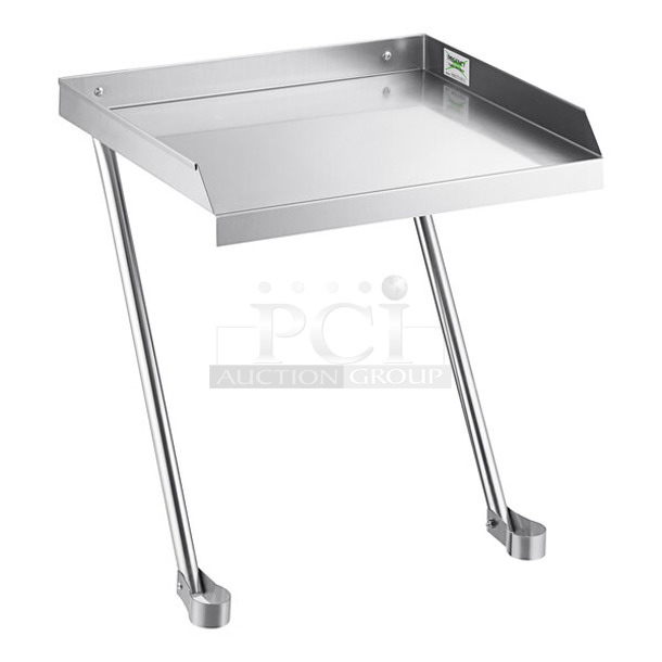 BRAND NEW SCRATCH AND DENT! Regency 600DTD18213 21" x 18" 18-Gauge Stainless Steel Detachable Drainboard. May Be Missing Pieces.  - Image 1 of 3