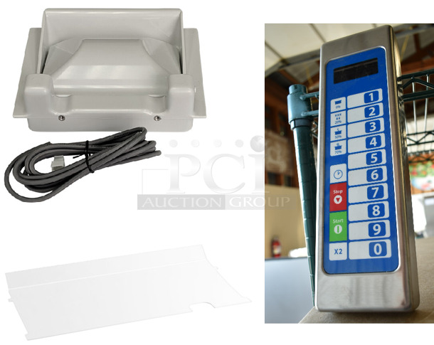 3 BRAND NEW Items; Hoshizaki 2A8598G01 Bin Control for DKM, IM, KM, KMD, and KMS Series, Manitowoc Ice 000015004 Splash Shield Assembly and Microwave Control Panel. 3 Times Your Bid! - Image 1 of 5