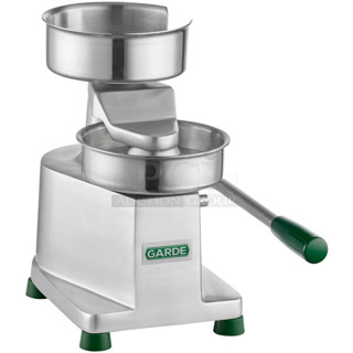 BRAND NEW SCRATCH AND DENT! Garde 181HDHP12 Metal Commercial Countertop Hamburger Patty Molding Press.