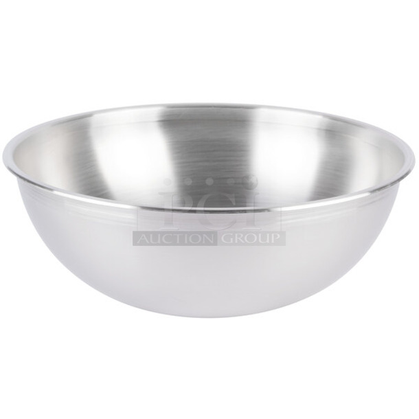 BRAND NEW SCRATCH AND DENT! Vollrath 9300 30 Qt. Heavy Duty Stainless Steel Mixing Bowl - Image 1 of 3