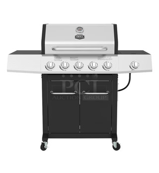 NexGrill 720-0888S Expert Grill 5 Burner Propane Gas Grill with Side Burner