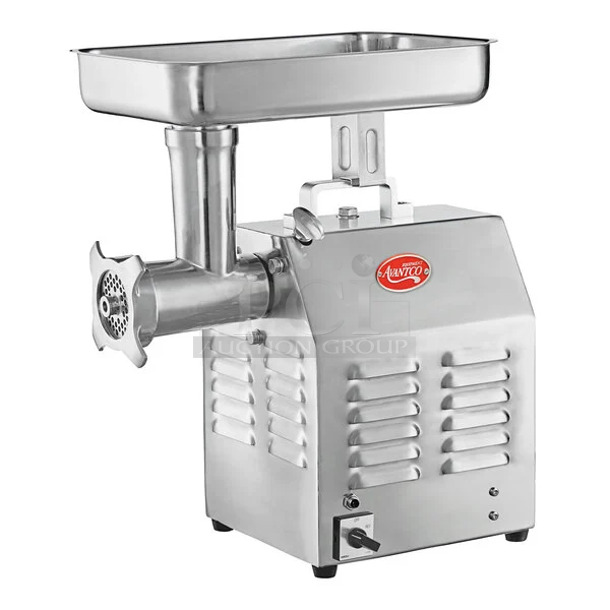 BRAND NEW SCRATCH AND DENT! Avantco 177MG12R MG12R #12 Meat Grinder with Reverse Setting. 110 Volts, 1 Phase. Tested and Working! - Image 1 of 8
