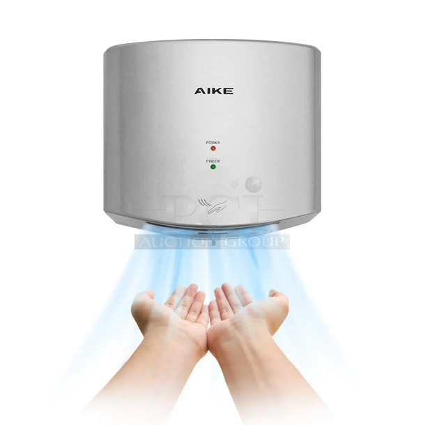 BRAND NEW SCRATCH AND DENT! Aike AK2630S Air Wiper Compact Electric Hand Dryer for Commercial Bathroom - Image 1 of 5