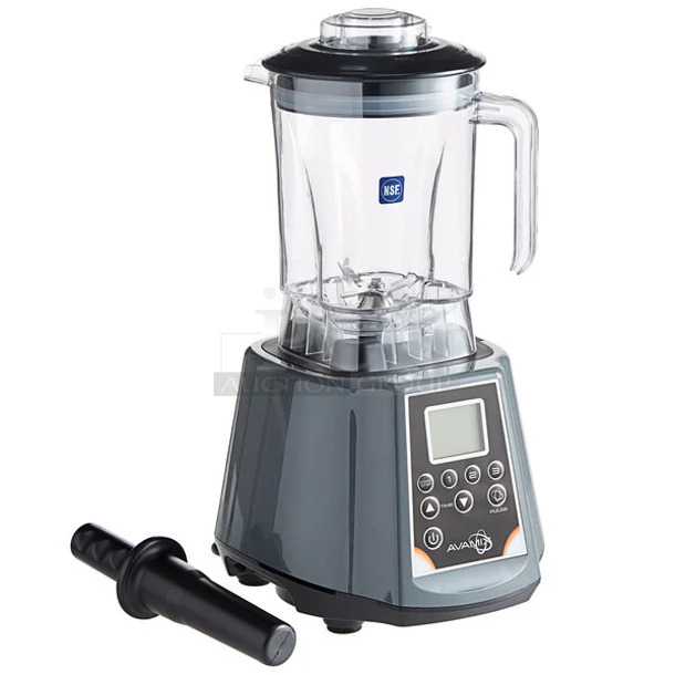 BRAND NEW SCRATCH AND DENT! AvaMix 928BL2E48 2 hp Blender with Digital Touchpad Control, Timer, and 48 oz. Tritan™ Container. 120 Volts, 1 Phase. Tested and Working! - Image 1 of 3