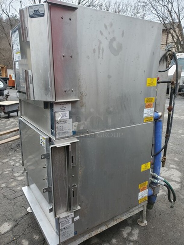 GROEN 2SSB-10GF Smart Steam Boilerless Steamer 100 (Missing one handle)Natural Gas.   - Image 3 of 7