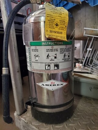 AMEREX fire extinguisher