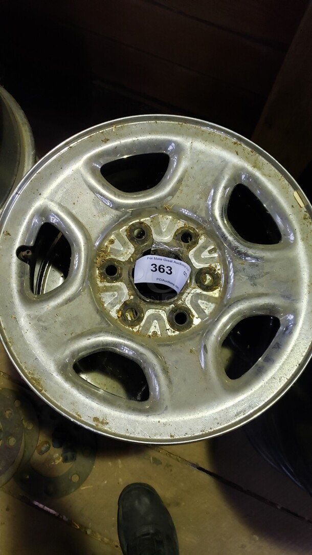 Lot of Three 17" Wheels

(Location 3) - Image 2 of 2