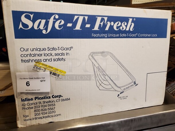 ALL ONE MONEY Safe-T-Fresh Sandwich-Container Lock |Brand New Open Box!