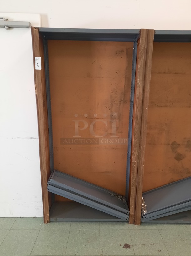 Wood and Metal Shelving Units. 2 Times Your Bid! (Main Building)  - Image 1 of 4