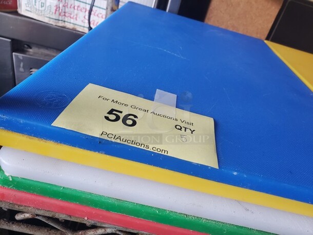 Choice 18" x 12" x 1/2" Polyethylene Cutting Board 5XBID - Image 3 of 3