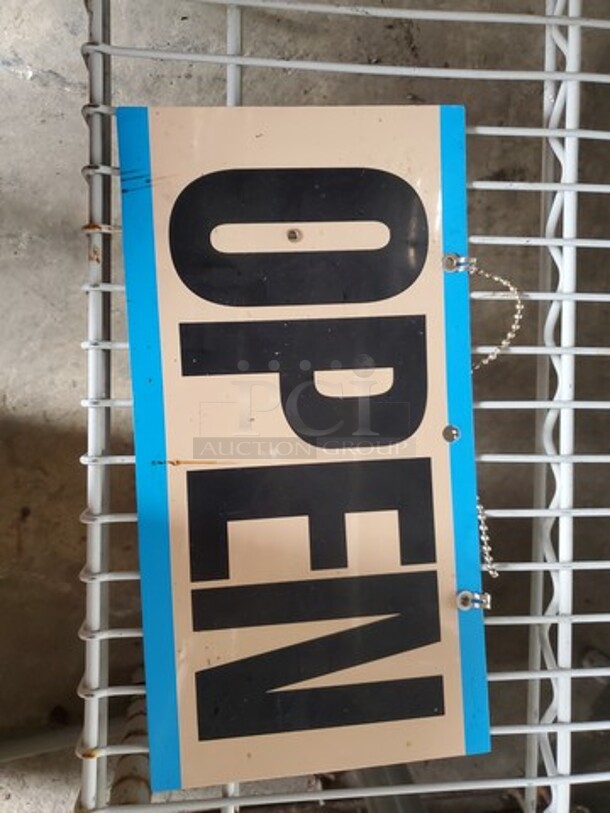 "OPEN" SIGN  - Image 3 of 3