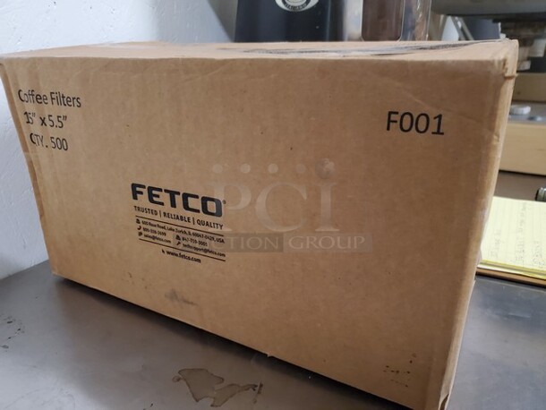 Fetco Coffee Filters 15"X5.5" QTY. 500 - Image 2 of 2