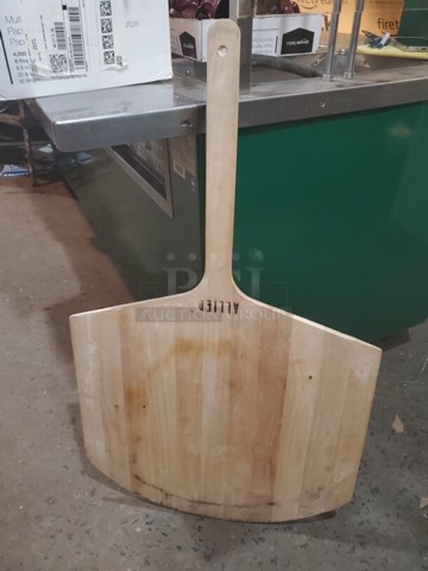 20" x 23" Wooden Pizza Peel with 14" Handle - Image 4 of 4