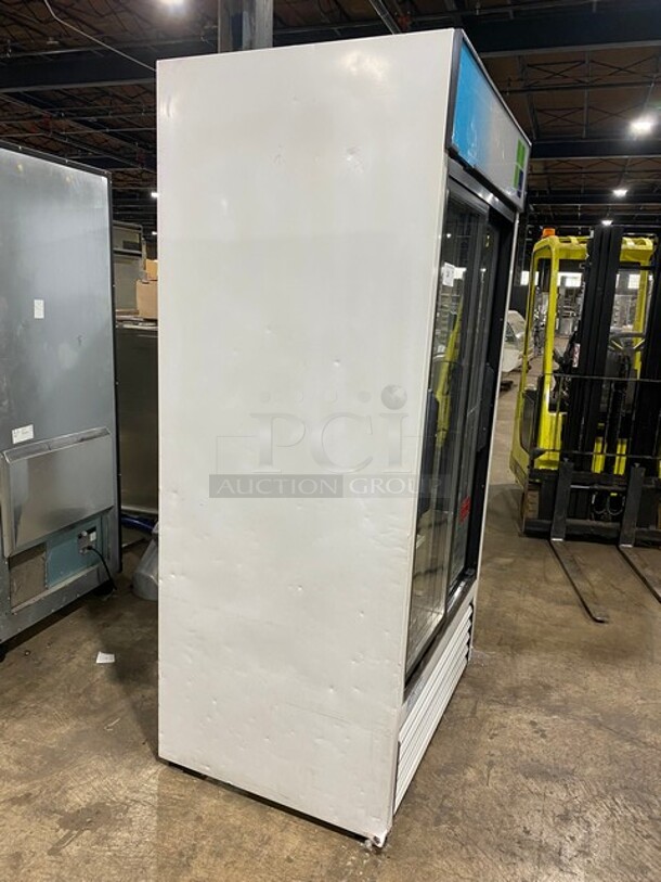 Turbo Air Commercial 2 Door Reach In Cooler Merchandiser! MODEL TGM-35 115V 1PH - Image 3 of 8