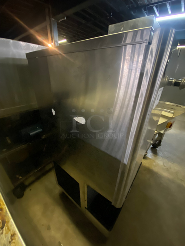 COOL! Hoshizaki Commercial Countertop Ice Maker/Dispenser And Water Dispenser! All Stainless Steel! On Legs! Model: DCM-500BAH-OS SN: C03111K 115/120V 60HZ 1 Phase - Image 2 of 7