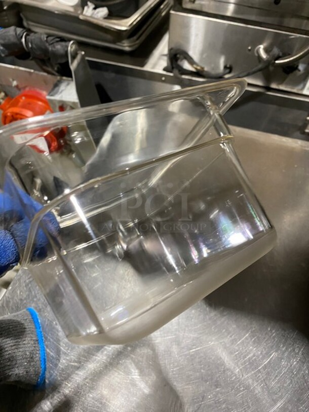 NEW In Box! Winco 12Pc 1/6 Size Polycarbonate Clear Food Pans!  - Image 6 of 6