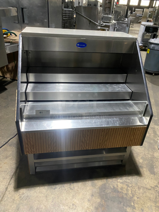 Randell Commercial Refrigerated Open Grab-N-Go Case Merchandiser! All Stainless Steel!