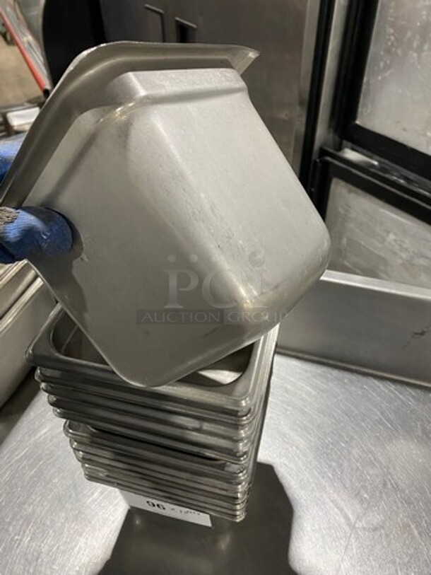 Commercial Steam Table/ Prep Table Food Pans! All Stainless Steel! 13x Your Bid! - Image 4 of 5