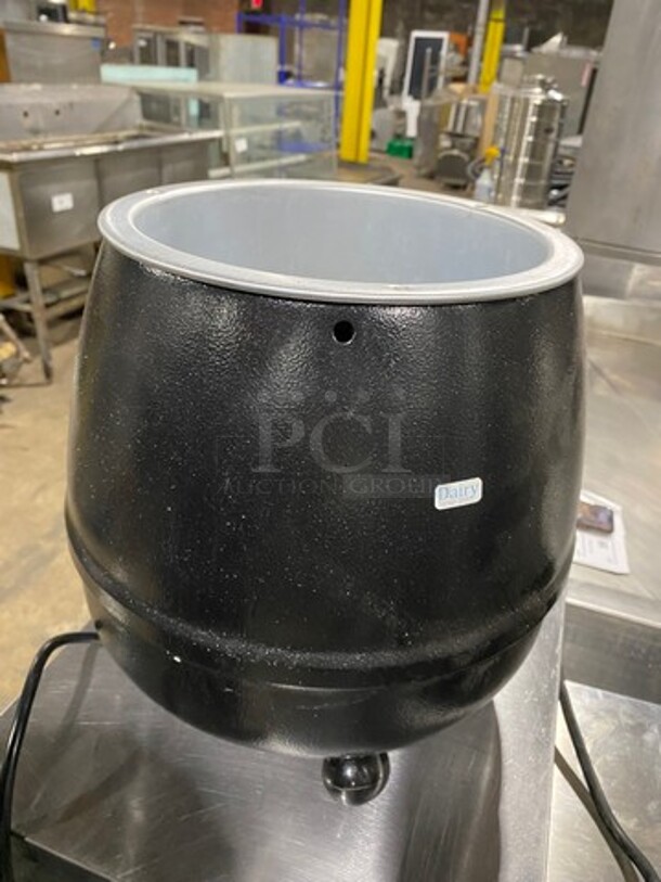 Kool More Commercial Countertop Food Warmer Soup Kettle! Model: SKBK3G SN: 21HL70810930 110V 60HZ 1 Phase - Image 3 of 7