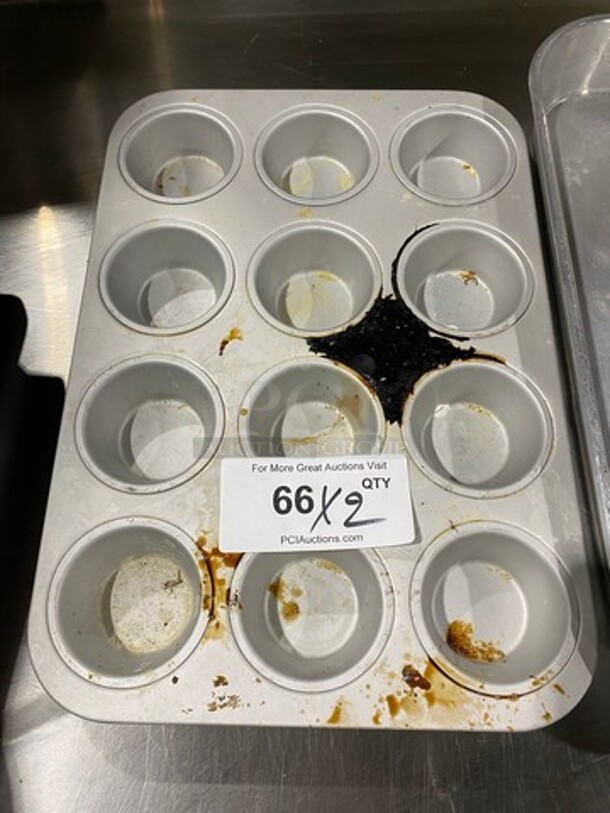 MISCELLANEOUS! Metal Cupcake/Muffin Baking Pan! And Baking/ Roasting Pan! 2x Your Bid! - Image 2 of 6