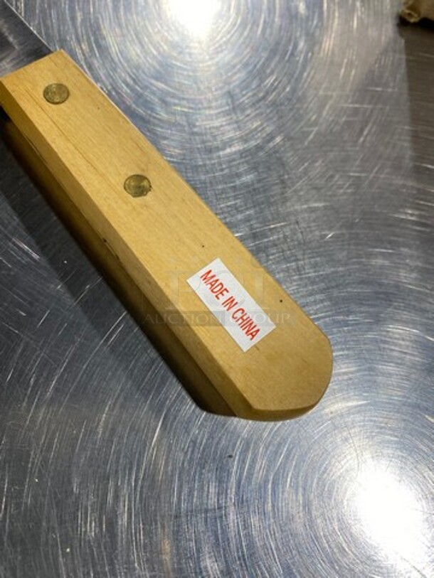 NEW! IN THE BOX! ALL ONE MONEY! Small Stainless Steel With Wooden Handle Cutting Knives! - Image 5 of 6