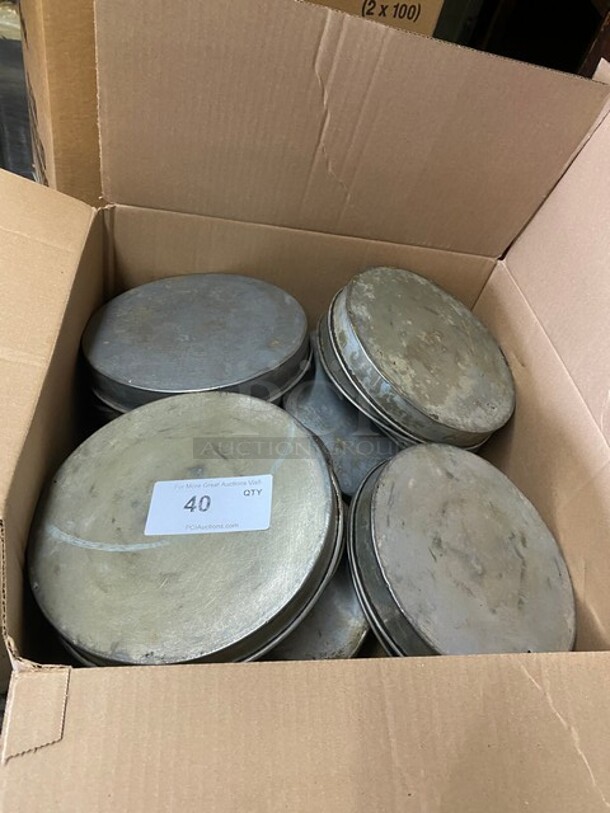 All One Money! 10" Tin Cake Pans! - Image 1 of 5