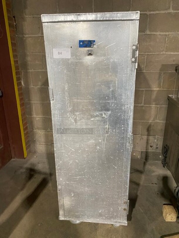 Crescor Metal Commercial Enclosed Pan Transport Rack! On Casters! - Image 1 of 6