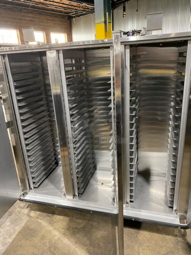 LATE MODEL! 2022 Jones Zylon Commercial Single Door Dry Food Transport Cart! All Stainless Steel! On Casters! Model: JZASS3D SN: 228075202 - Image 6 of 8