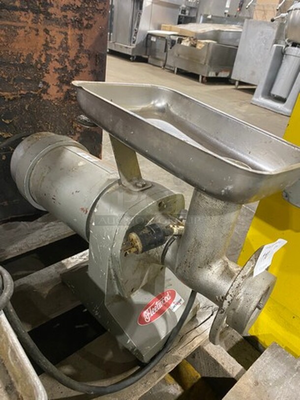 Fleetwood Commercial Countertop Meat Grinder! All Stainless Steel! Model: PSA25HD 115V - Image 2 of 8