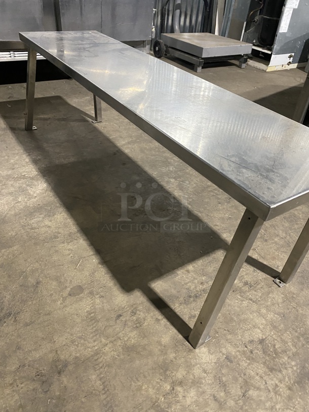 All Stainless Steel Commercial Over The Table Work Shelf! - Image 5 of 7