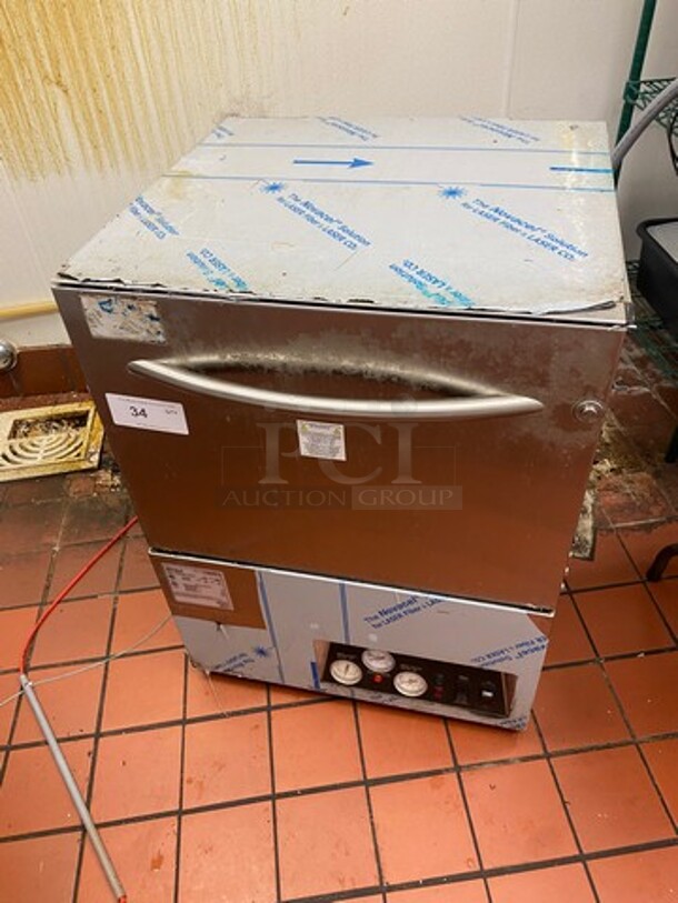 Noble Commercial Undercounter Dishwasher! All Stainless Steel! WORKING WHEN REMOVED! Model: WAREFORCEUH30 SN: 22B401987 208/230V 1 Phase - Image 1 of 9