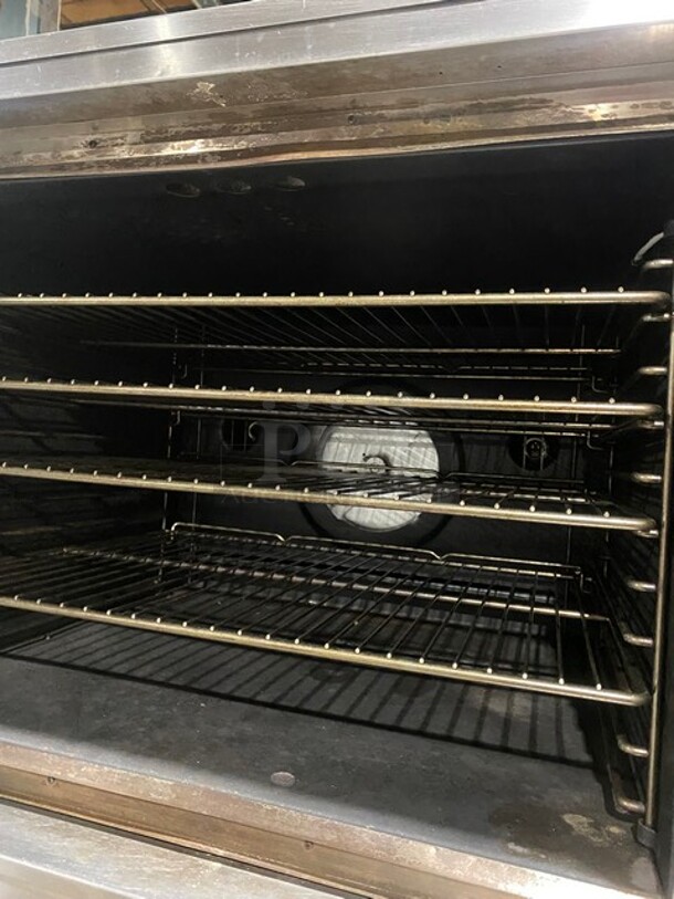 WOW! Blodgett All Stainless Steel Gas Powered Double Stacked Convection Oven! With Metal Racks! On Casters! 2 X Your Bid Makes One Unit! - Image 6 of 10