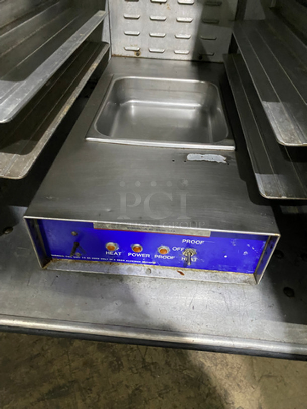 Seco Single Door Food Warmer/Proofer Cabinet! Stainless Steel! On Casters! Model: VCHI66R SN: 1901062 115V 1 Phase - Image 6 of 9