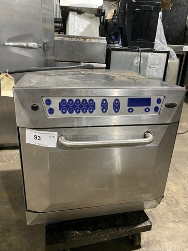 Merrychef Commercial Countertop Rapid Cook Oven! All Stainless Steel! SN: 0106000215 208V - Image 1 of 8