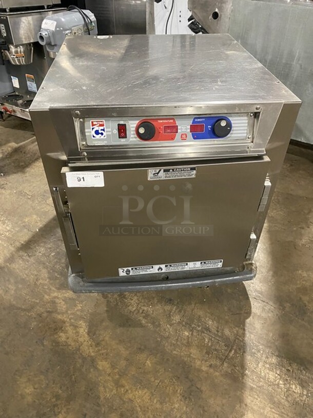 2018 Metro Commercial Undercounter Heated Holding Cabinet! All Stainless Steel! On Casters! WORKING WHEN REMOVED! Model: C593LSFSU SN: C59E005633L! 120V! - Image 1 of 8